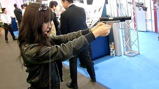 【AIRSOFT】20110512静岡ホビーショー速報1911WILSON [upl. by Kinzer]