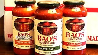 RAOS Pasta Sauce Review [upl. by Alegnaed]