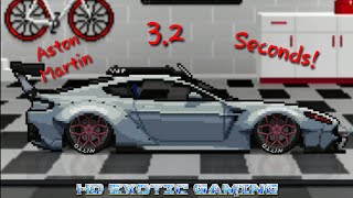 Aston Martin 32 SECONDS FASTEST CAR IN PIXEL CAR RACER [upl. by Issi]