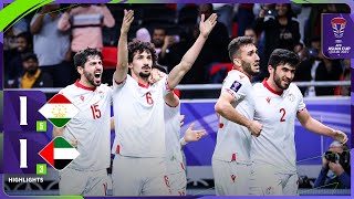 AsianCup2023  Round of 16  Tajikistan 1 5  3 1 United Arab Emirates [upl. by Ayanet108]