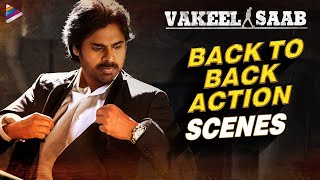 Vakeel Saab Movie Back To Back Best Scenes  Pawan Kalyan  Shruti Haasan  Nivetha  Thaman S [upl. by Skrap]