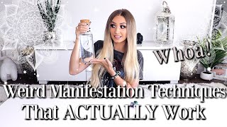 Weird Manifestation Techniques That ACTUALLY Work 😱✨ [upl. by Ilenna]