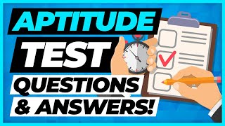 APTITUDE TEST Questions amp Answers How to Pass an Aptitude Test at the FIRST ATTEMPT 100 PASS [upl. by Sheelagh432]