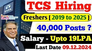 40000 Vacancy  tcs hiring 2024 tamil  tcs jobs 2024  tcs nqt 2024  jobs for tamizha [upl. by Oringas]