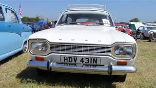 Ford Escort Mk1 1300xl estate parked up on display [upl. by Sitarski]