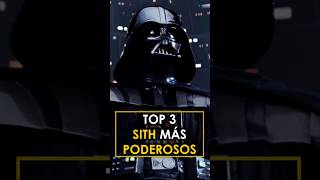 🔥 ¡Top 3 Sith más Poderosos 🤔 starwars darthvader darthvitiate shorts [upl. by Bela272]