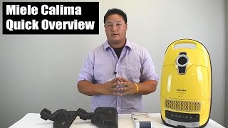 Miele Calima vacuum Review  Quick Overview amp Tutorial [upl. by Suoirrad]