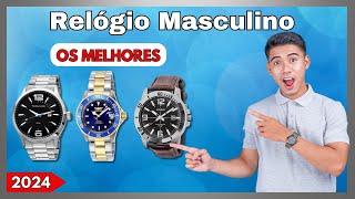 TOP 5 Melhor Relógio Masculino 2024 Qual o melhor Relógio Masculino Custo Benefício [upl. by Rozamond]