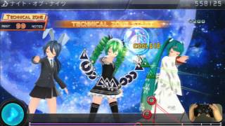 Project DIVA F 2nd EDIT PLAY quotナイト・オブ・ナイツquot ★10 PERFECT [upl. by Yenobe66]