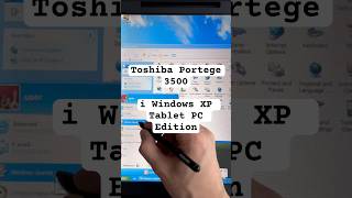 Tablet PC w 2002 roku  Windows XP i Toshiba Portege 3500 retro nostalgia laptop windowsxp [upl. by Nosnehpets]