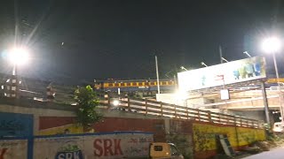 Dual WCAM  3 Crossing RK Puram Bridge With Goods Rake [upl. by Sonahpets918]