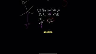 E1 E2 SN1 or SN2 Explanation in description  organicchemistry chemistry orgo organicchem [upl. by Halley]