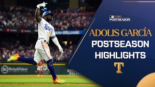 Adolis García OWNED OCTOBER with a postseason for the record books  Postseason Highlights [upl. by Sillihp]