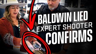 Expert Shooter CONFIRMS That Alec Baldwin LIED Gun Demonstration [upl. by Nemlaz]