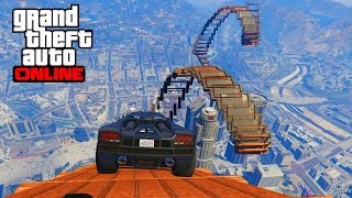 GTA 5  Course WTF La spirale de lenfer  Les plus grandes explosions de lunivers [upl. by Thurnau]