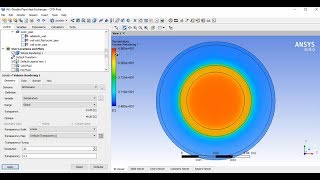 CFD Analysis of Double Pipe Counter Flow Heat Exchanger  ANSYS Tutorial [upl. by Clementina]