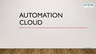 Introduction to Nintex Automation Cloud  learn online  Koenig Solutions [upl. by Bunde]