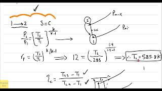 4Brayton Cycle  Simple  Solved Problem [upl. by Bernardine372]