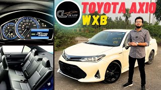 কেন কিনবেন Toyota Axio WXB Hybrid Bangla Review amp Price in Bangladesh [upl. by Nnylakcaj]