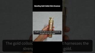 Boosting Gold Colloid Skin Essence cosmetics lymphodia [upl. by Koorb531]