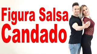 9 Figura Salsa Candado  Pasos Básicos de Salsa  Alfonso y Mónica [upl. by Monah]