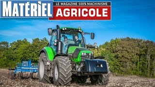 Test drive du DeutzFahr 61404 TTV by Matériel Agricole [upl. by Leumel]