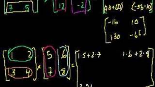 Matrix multiplication part 1 [upl. by Ric]