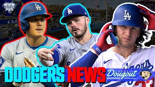 Shohei Ohtani Throwing Dodgers Roster Moves Option Outman Lux Break Out Yamamoto Glove Change [upl. by Areyk]