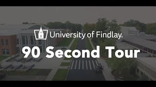 90Second Tour of the University of Findlay [upl. by Nayllij598]