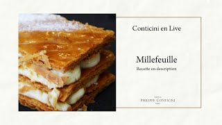 Millefeuille  Conticini en Live [upl. by Pieter598]