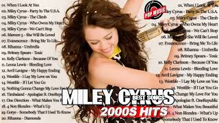 The Very Best Of Miley Cyrus  NonStop Playlist [upl. by Heyward]