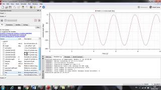 Simulación de péndulo gráficas péndulo con fricción y sin fricción wolfram SystemModeler [upl. by Hieronymus]