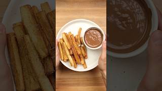 Churro Fries Are A Must cooking food foodasmr recipe [upl. by Nylloc]