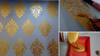 Stencil Wall Design [upl. by Windzer]