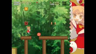 Lets Play New Super Marisa Land BLIND German 01 Für eine handvoll Pilze [upl. by Cynde750]