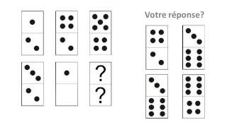 Test des dominos test psychotechnique corrigé [upl. by Fitzsimmons]