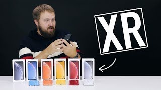 Распаковка iPhone XR всех цветов [upl. by Gerson254]