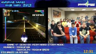 FZero GX  SPEED RUN in 02601 Story Very Hard by yoshifan Awesome Games Done Quick 2013 GCN [upl. by Amsirahc]