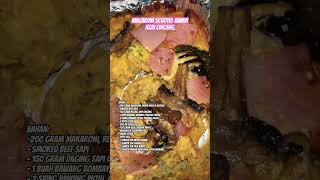 Schotel makaroni cincangberandayoutube cooking schotel fypシ゚viral fyp [upl. by Tobye]