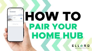 Ellard Blinds How to pair your Home Hub to the Shade Connector app [upl. by Teodor248]