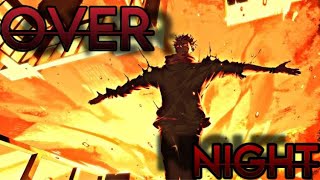 Jujutsu Kaisen AMV  Qveen Herby amp Richard Carter  Overnight  Le Monde Remix [upl. by Hathcock165]