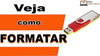 Como formatar pen drive FAT32 [upl. by Hook]