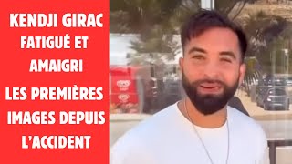 Premières images de Kendji Girac depuis sa blessure par balle le chanteur semble amaigri et fatigué [upl. by Trahurn]