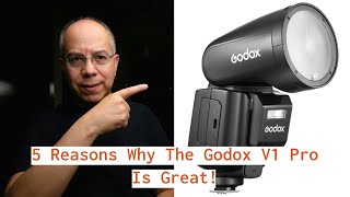 5 Reasons Why The Godox V1 Pro Is Great And 3 Questions About It [upl. by Wordoow750]