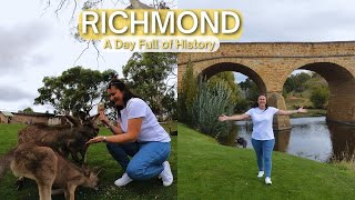 RICHMOND  A perfect day trip from Hobart Tasmanian History and Wildlife all in one day [upl. by Meesak]