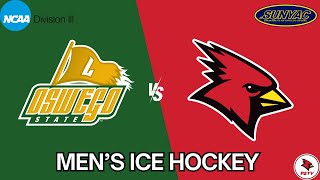 SUNY Plattsburgh Mens Ice Hockey vs SUNY Oswego 12123 [upl. by Townsend]