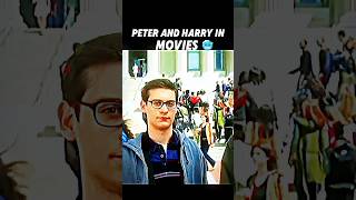 Peter and Harry in animated series vs in moviesmarvelmcuavengerspeterharryshortsfeedshorts [upl. by Most]