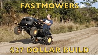 My Fastest Mower Yet Only 27  FASTMOWERS [upl. by Ainirtak]