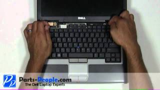 Dell Latitude D630  Keyboard Replacement  HowToTutorial [upl. by Kier110]