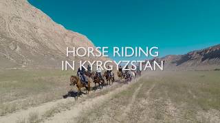 Horse Riding in Kyrgyzstan  Wild Frontiers [upl. by Mccormick]